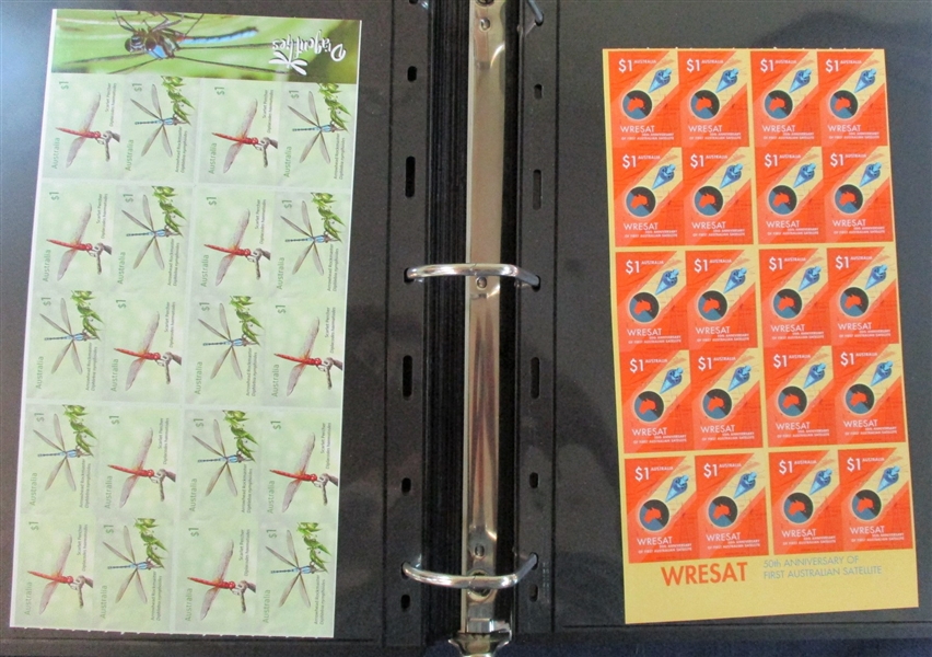 Australia Massive Modern Self Adhesive Booklet Panes Accumulation (Est $1000-1500))