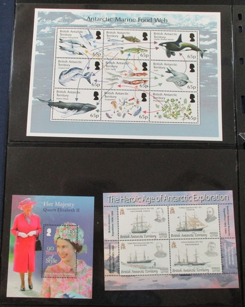 British Antarctic Territory MNH Sets and Souvenir Sheets to 2021 (SCV $300+)