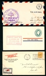 Canada Semi-Official Airmail Covers, 6 Different (Est $150-200)