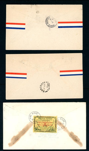 Canada Semi-Official Airmail Covers, 6 Different (Est $150-200)