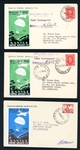 Australia Parachute Mail Covers to Mornington Island (Est $90-120)