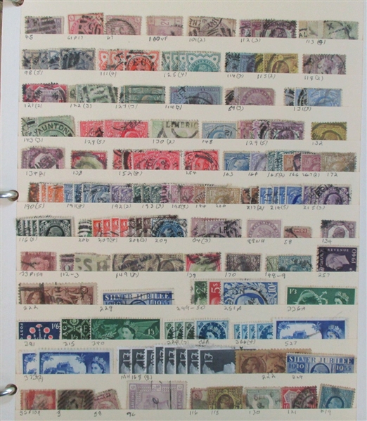 Great Britain and Channel Islands Mint/Used Accumulation (Est $400-500)