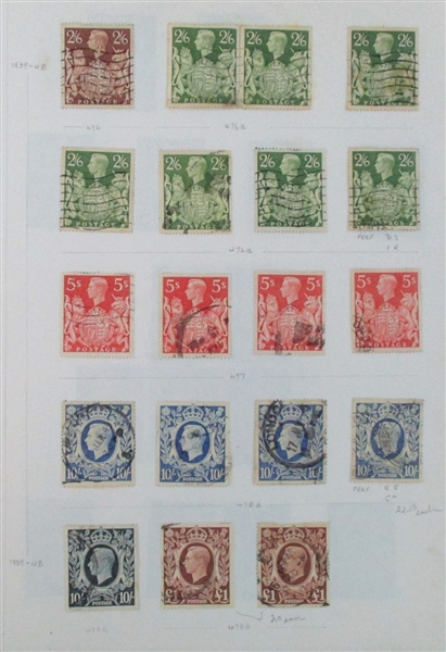 Great Britain and Channel Islands Mint/Used Accumulation (Est $400-500)