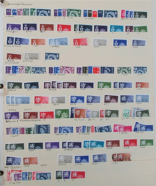 Great Britain and Channel Islands Mint/Used Accumulation (Est $400-500)