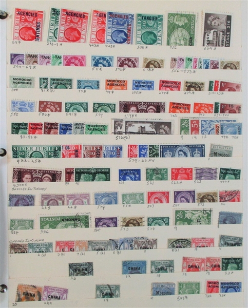 Great Britain and Channel Islands Mint/Used Accumulation (Est $400-500)