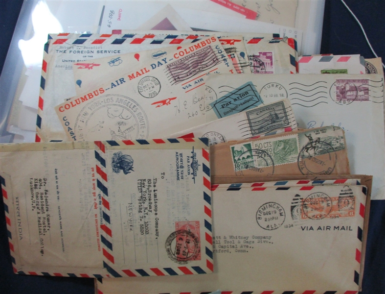 Massive Aerophilately Boxlot (Est $350-450)