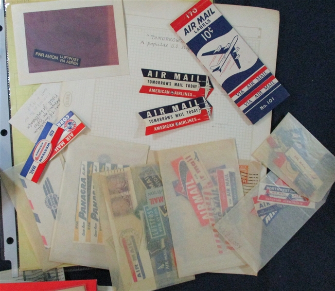 Massive Aerophilately Boxlot (Est $350-450)