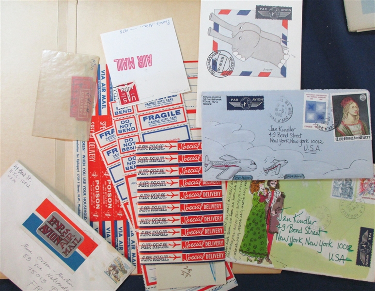 Massive Aerophilately Boxlot (Est $350-450)