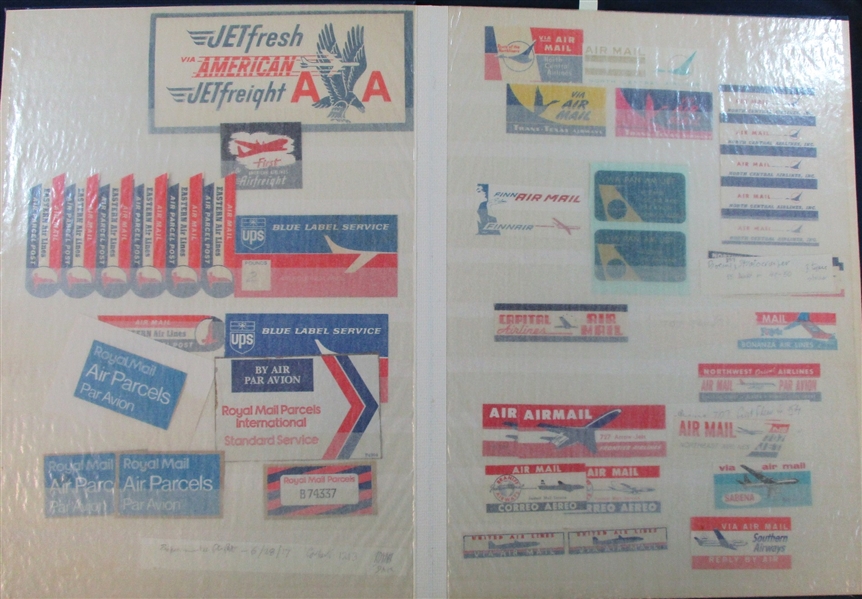 Massive Aerophilately Boxlot (Est $350-450)