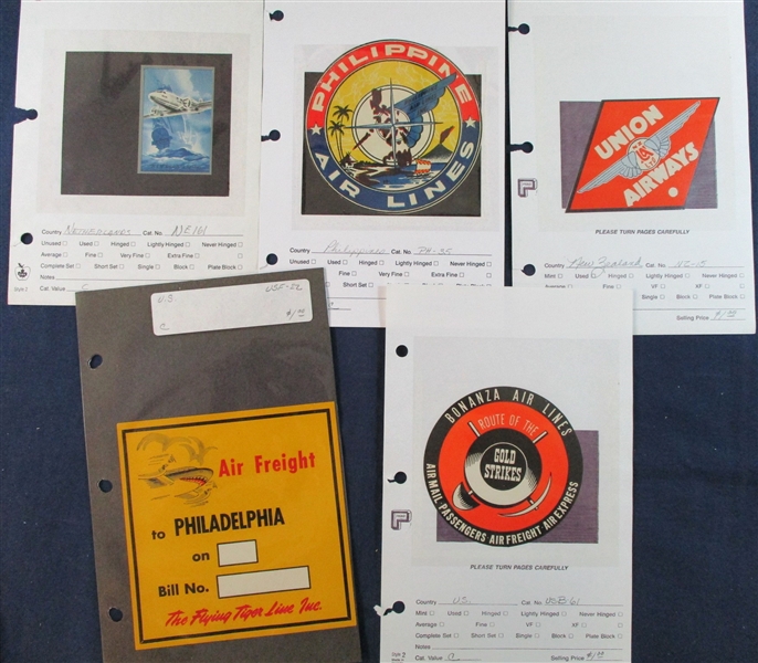 Massive Aerophilately Boxlot (Est $350-450)