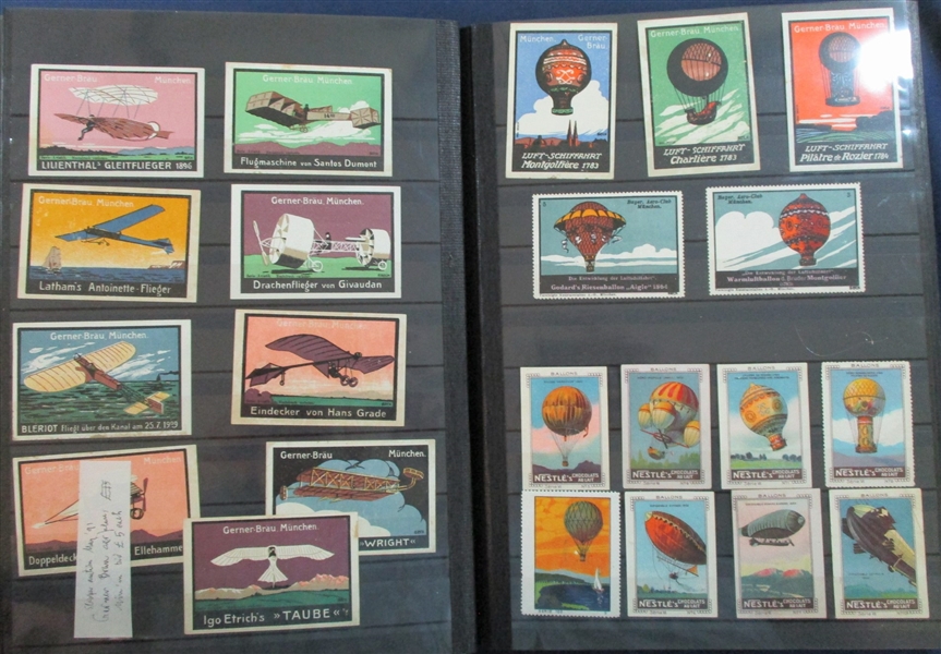 Stockbook #1 of Scott Unlisted Aerophilately (Est $200-300)