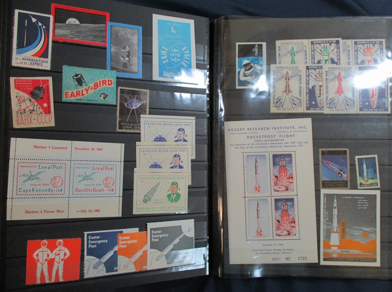 Stockbook #1 of Scott Unlisted Aerophilately (Est $200-300)