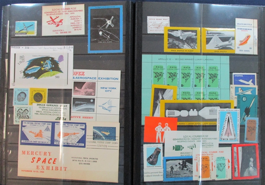 Stockbook #1 of Scott Unlisted Aerophilately (Est $200-300)