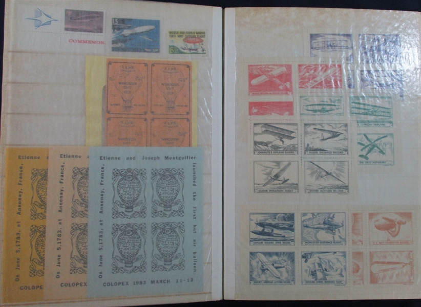 Stockbook #2 of Scott Unlisted Aerophilately (Est $120-150)