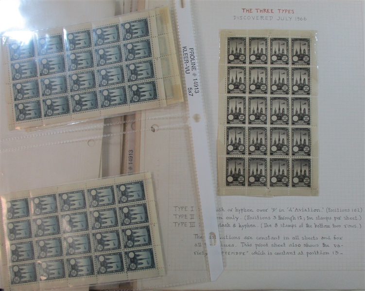 France - Specialized French Semi-Official Airmail Collection (Est $300-400)