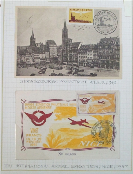 France - Specialized French Semi-Official Airmail Collection (Est $300-400)