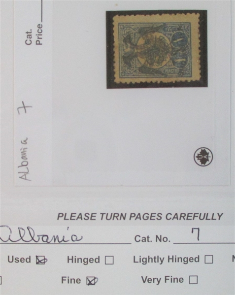 Dealer Foreign Stock, A-B Countries Mint/Used (Est $1800-2500)