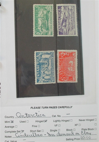 Dealer Foreign Stock, A-B Countries Mint/Used (Est $1800-2500)