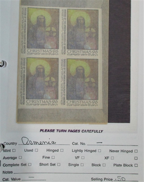 Dealer Foreign Stock, A-B Countries Mint/Used (Est $1800-2500)