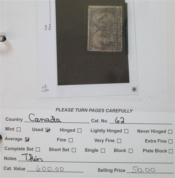 Dealer Foreign Stock, C-E Countries Mint/Used (Est $2600-3500)