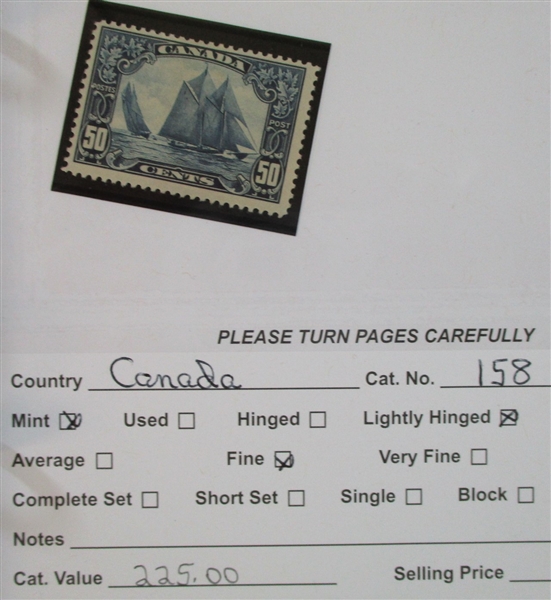 Dealer Foreign Stock, C-E Countries Mint/Used (Est $2600-3500)