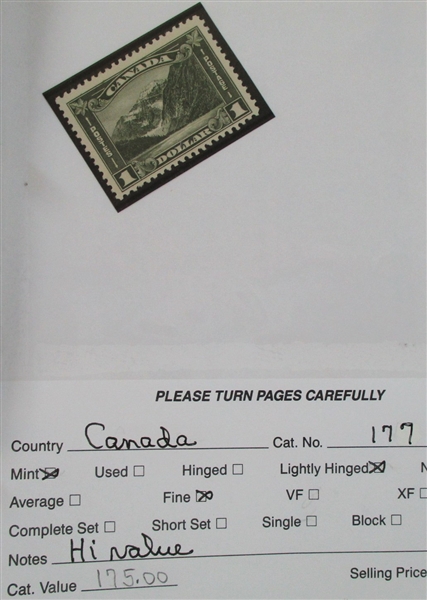 Dealer Foreign Stock, C-E Countries Mint/Used (Est $2600-3500)