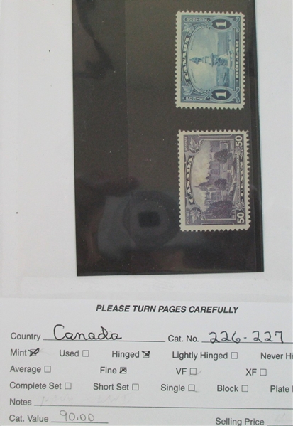 Dealer Foreign Stock, C-E Countries Mint/Used (Est $2600-3500)