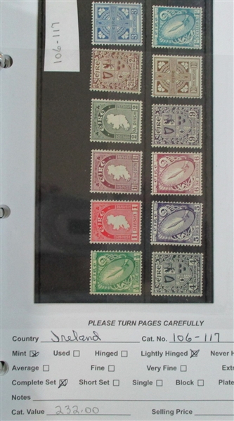 Dealer Foreign Stock, H-J Countries Mint/Used (Est $2500-3500)