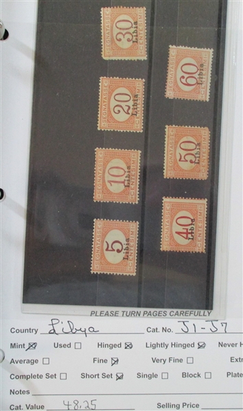 Dealer Foreign Stock, K-Q Countries Mint/Used (Est $1700-2500)