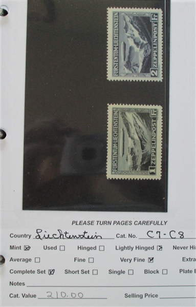 Dealer Foreign Stock, K-Q Countries Mint/Used (Est $1700-2500)