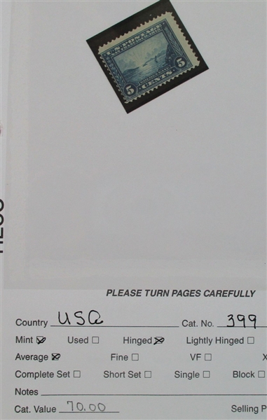 USA Dealer Stock, Mint/Used - High Catalog Value! (Est $1200-1500)