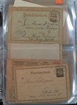 German Locals Postal Cards and Stationery, Mint and Used (Est $200-300)