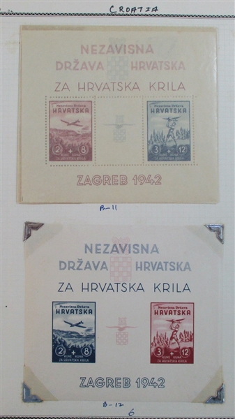 Croatia World War 2 Mint Collection - Highly Complete! (Est $350-450)