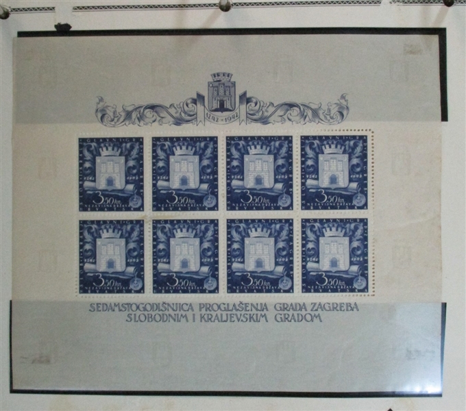 Croatia World War 2 Mint Collection - Highly Complete! (Est $350-450)