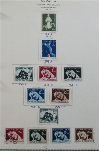 Croatia World War 2 Mint Collection - Highly Complete! (Est $350-450)