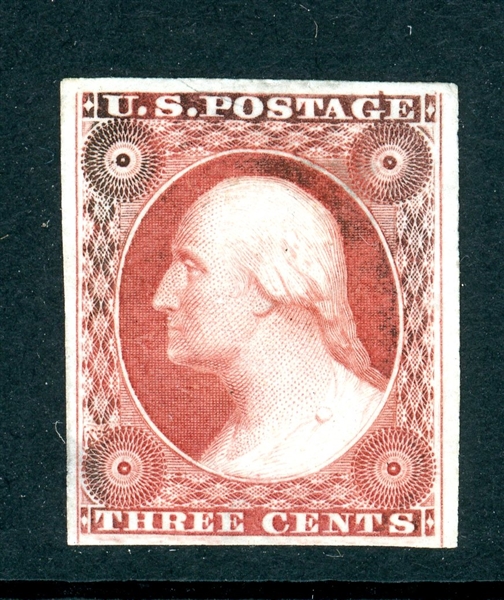 USA Scott 26P3 Rare Plate Proof on India Paper (SCV $1250)