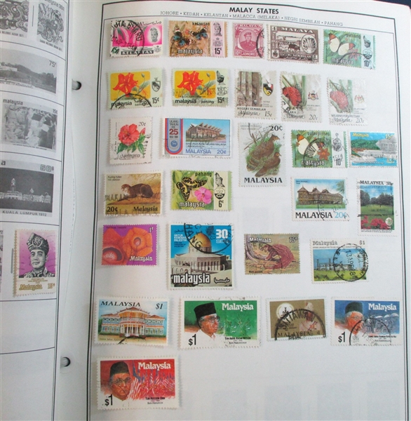 2 Volume Senior Statesman Album - Lots of Stamps! (Est $300-400)