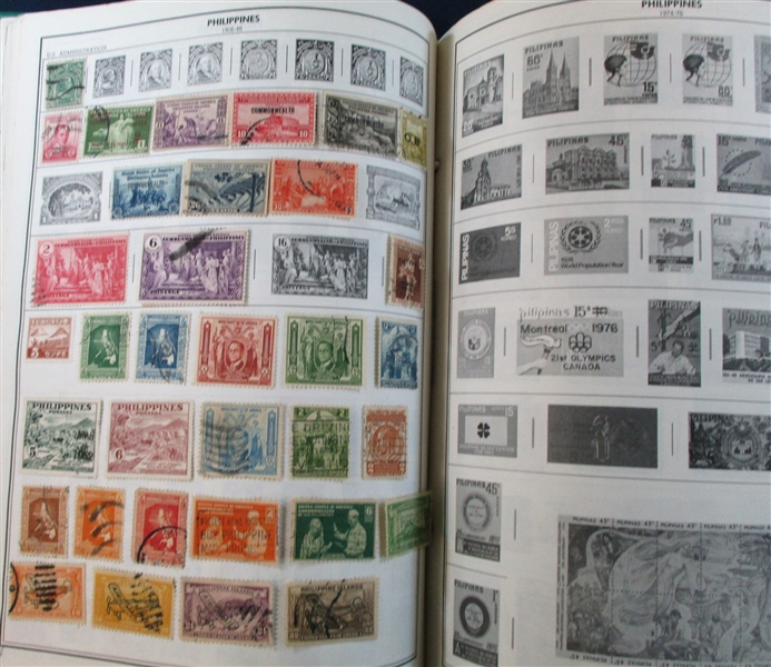 2 Volume Senior Statesman Album - Lots of Stamps! (Est $300-400)