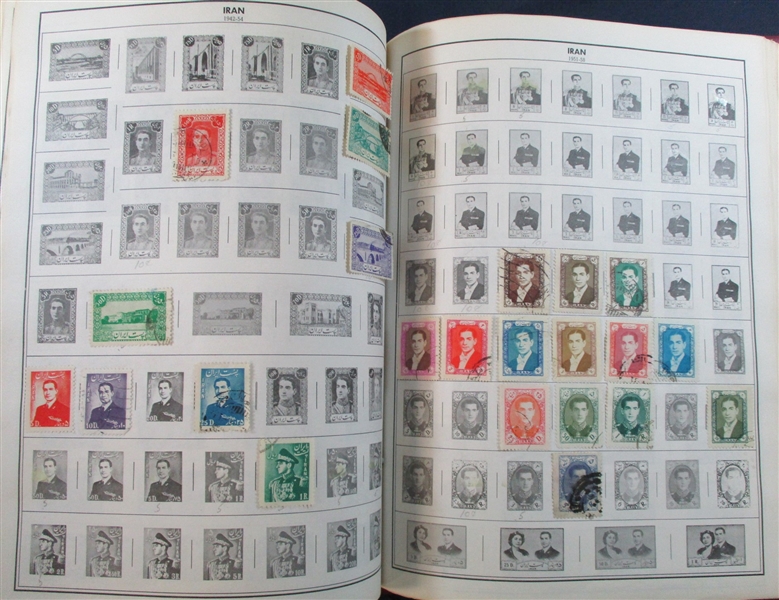 2 Volume Harris Citation Album - Many Stamps! (Est $150-250)