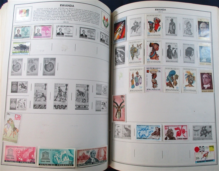 2 Volume Harris Citation Album - Many Stamps! (Est $150-250)