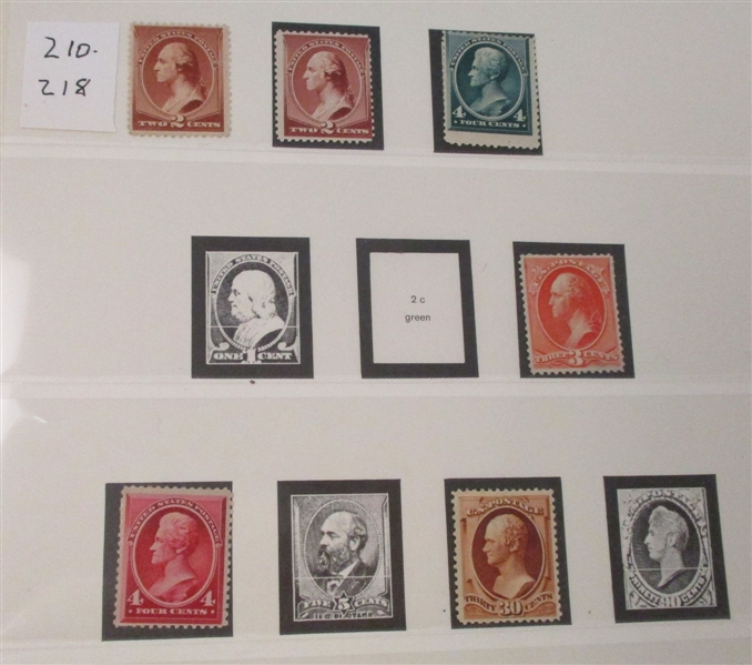 Consignment Remainder of US Collections (Est $600-800)