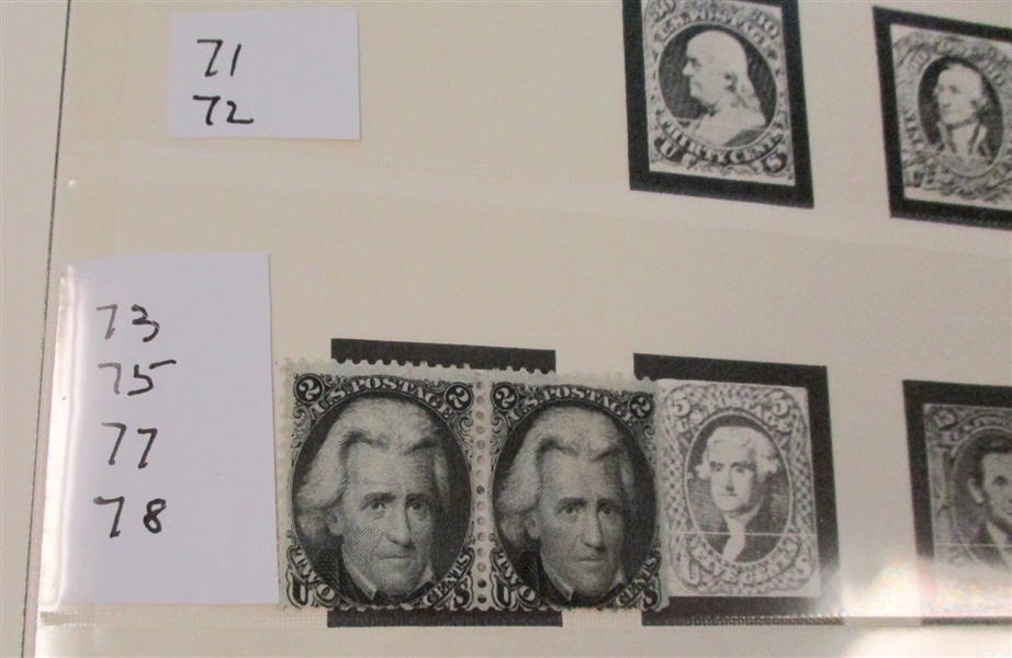 Consignment Remainder of US Collections (Est $600-800)