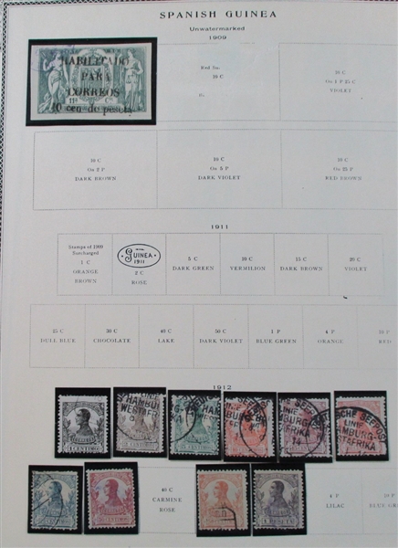 Spanish Guinea Collection - Many Better Throughout! (Est $400-500)
