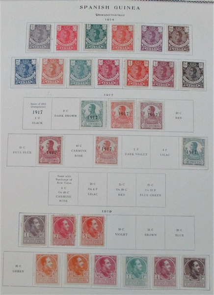 Spanish Guinea Collection - Many Better Throughout! (Est $400-500)