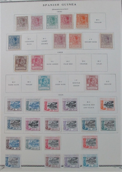 Spanish Guinea Collection - Many Better Throughout! (Est $400-500)