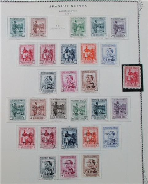 Spanish Guinea Collection - Many Better Throughout! (Est $400-500)