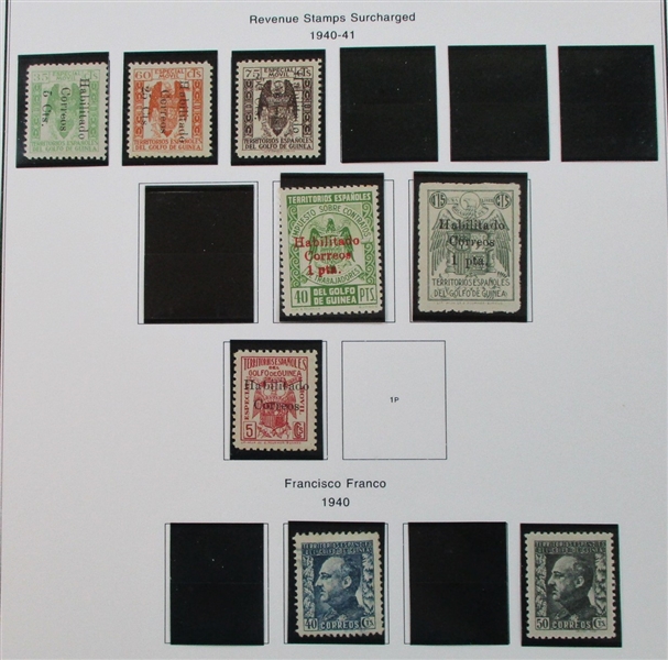 Spanish Guinea Collection - Many Better Throughout! (Est $400-500)