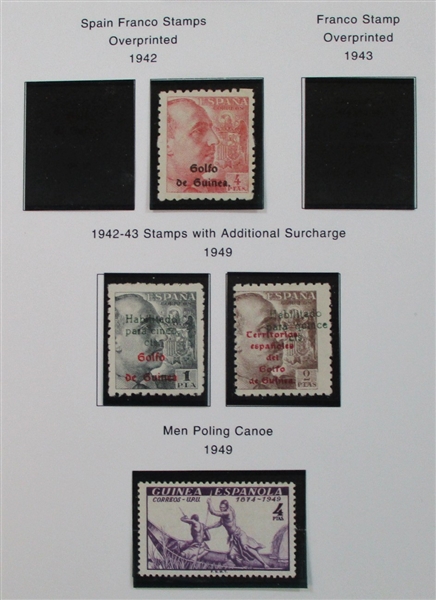 Spanish Guinea Collection - Many Better Throughout! (Est $400-500)
