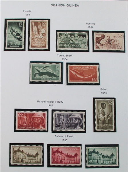 Spanish Guinea Collection - Many Better Throughout! (Est $400-500)
