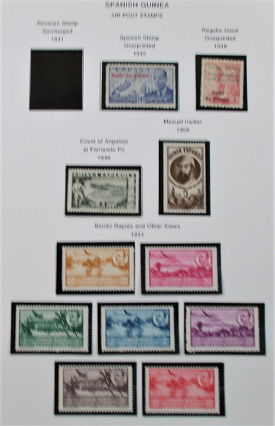 Spanish Guinea Collection - Many Better Throughout! (Est $400-500)